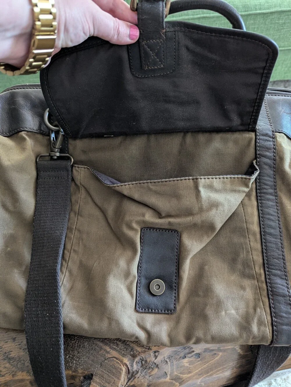 Fossil City Weekender Duffle Bag
